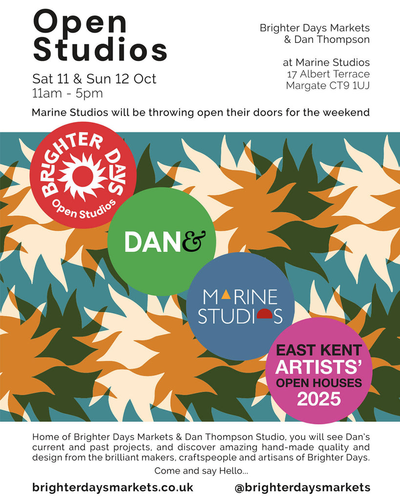Open Studios with Brighter Days in Margate, 11 & 12 October
