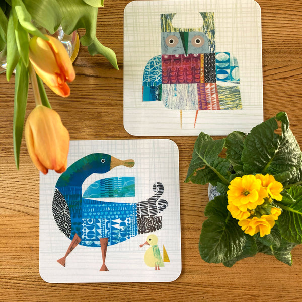 Clare Youngs: Bright Owl tablemat