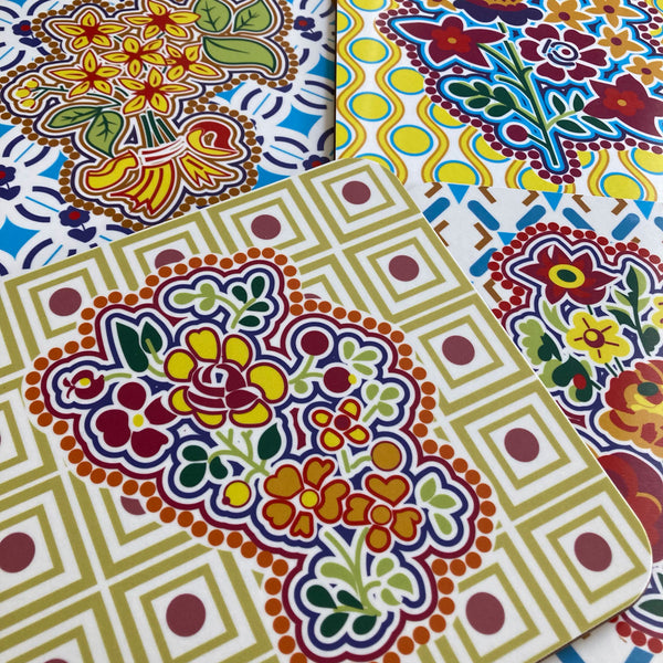 Silks by Jenny Duff: Marvellous design table mats