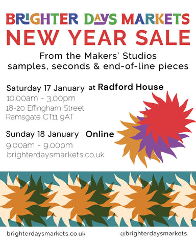 Brighter Days Markets NEW YEAR SALE, Ramsgate, 17 January 2026