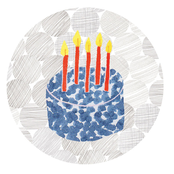 Lindsay Marsden of the Black Rabbit Candles Cake coaster for Jenny Duff