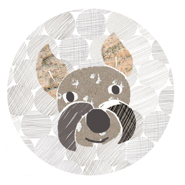Lindsay Marsden_Dogs-Charlie coaster_Jenny-Duff