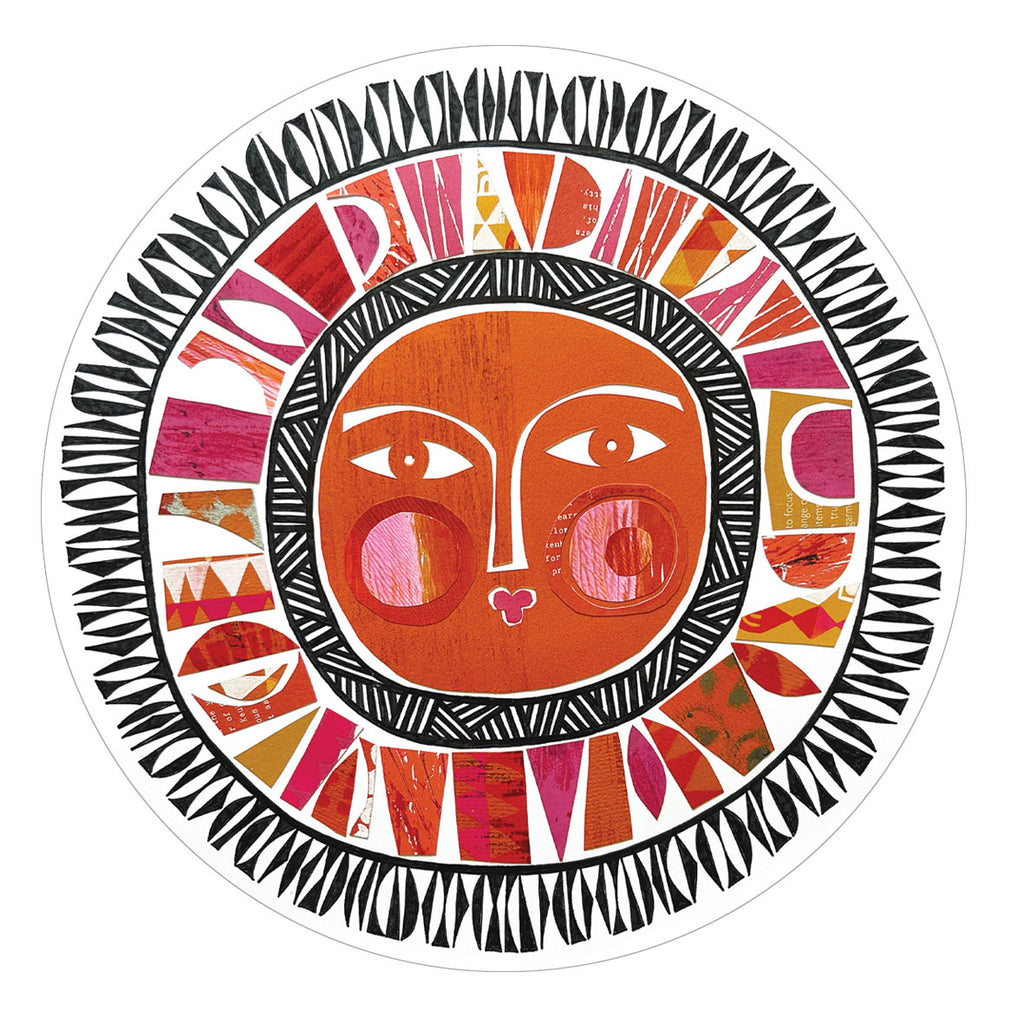 sun design placemat cork backed melamine made in UK