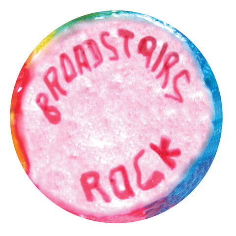 Jenny Duff melamine coaster Broadstairs seaside rock