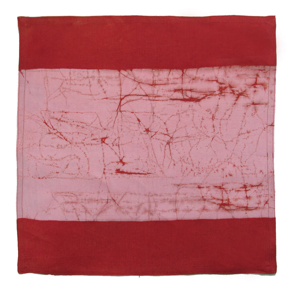 cranberry red napkin serviette  Jenny DuffRory Strudwick