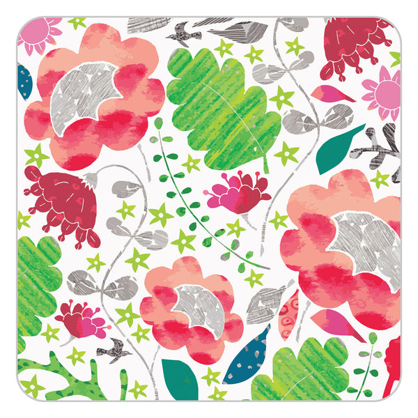 Magic Garden by Lindsay Marsden: Sprig design square table mat