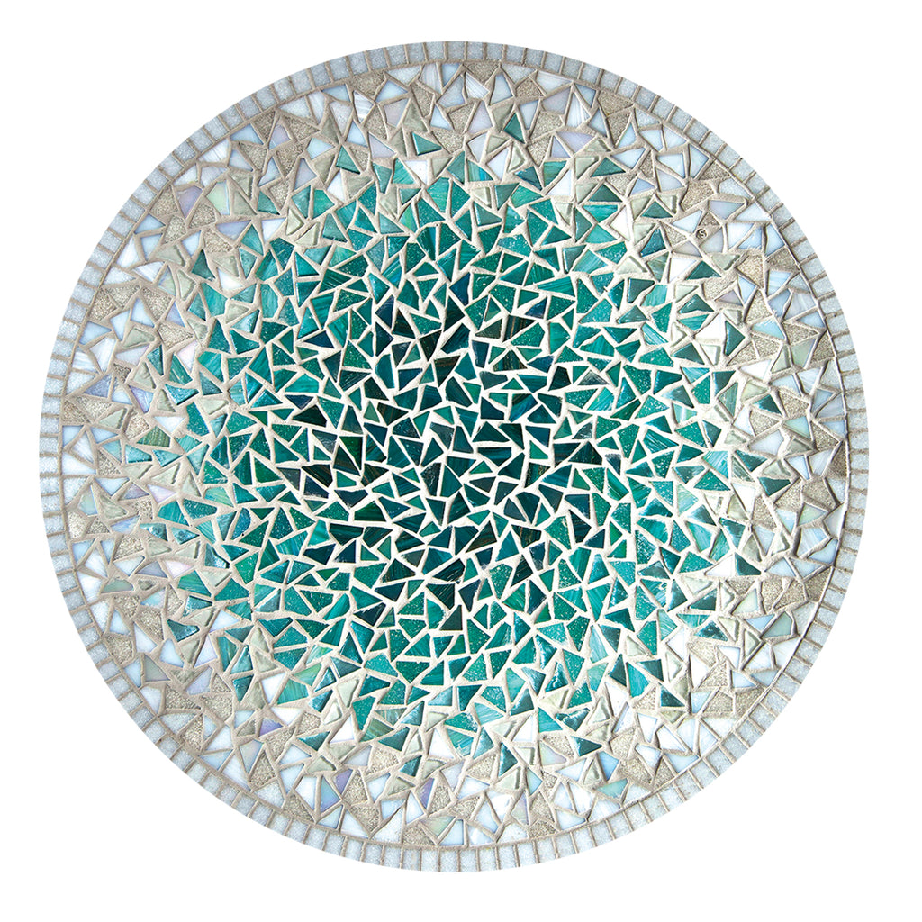 Sarah Stanley designs: Mosaic Jade Melamine place mats & coasters