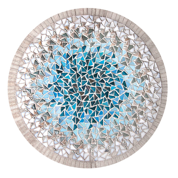 Sarah Stanley designs: Mosaic Turquoise Melamine place mats & coasters