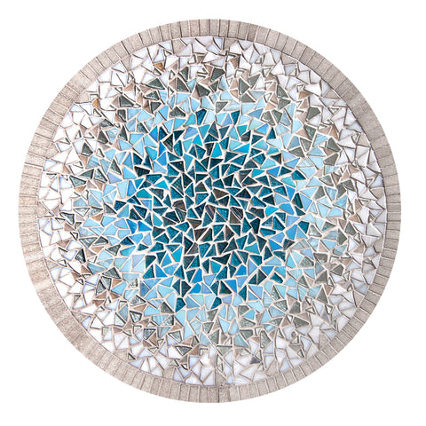 Sarah Stanley designs: Mosaic Turquoise Melamine place mats & coasters
