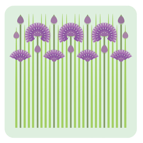 Herbs: Chives table mats